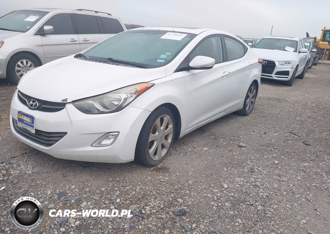 2012 Hyundai Elantra Limited VIN:5NPDH4AE6CH128035 - 2