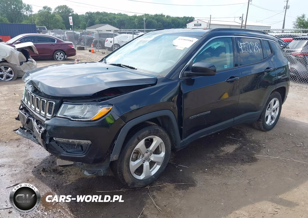 2019 Jeep Compass Latitude Fwd VIN:3C4NJCBBXKT843938 - 2