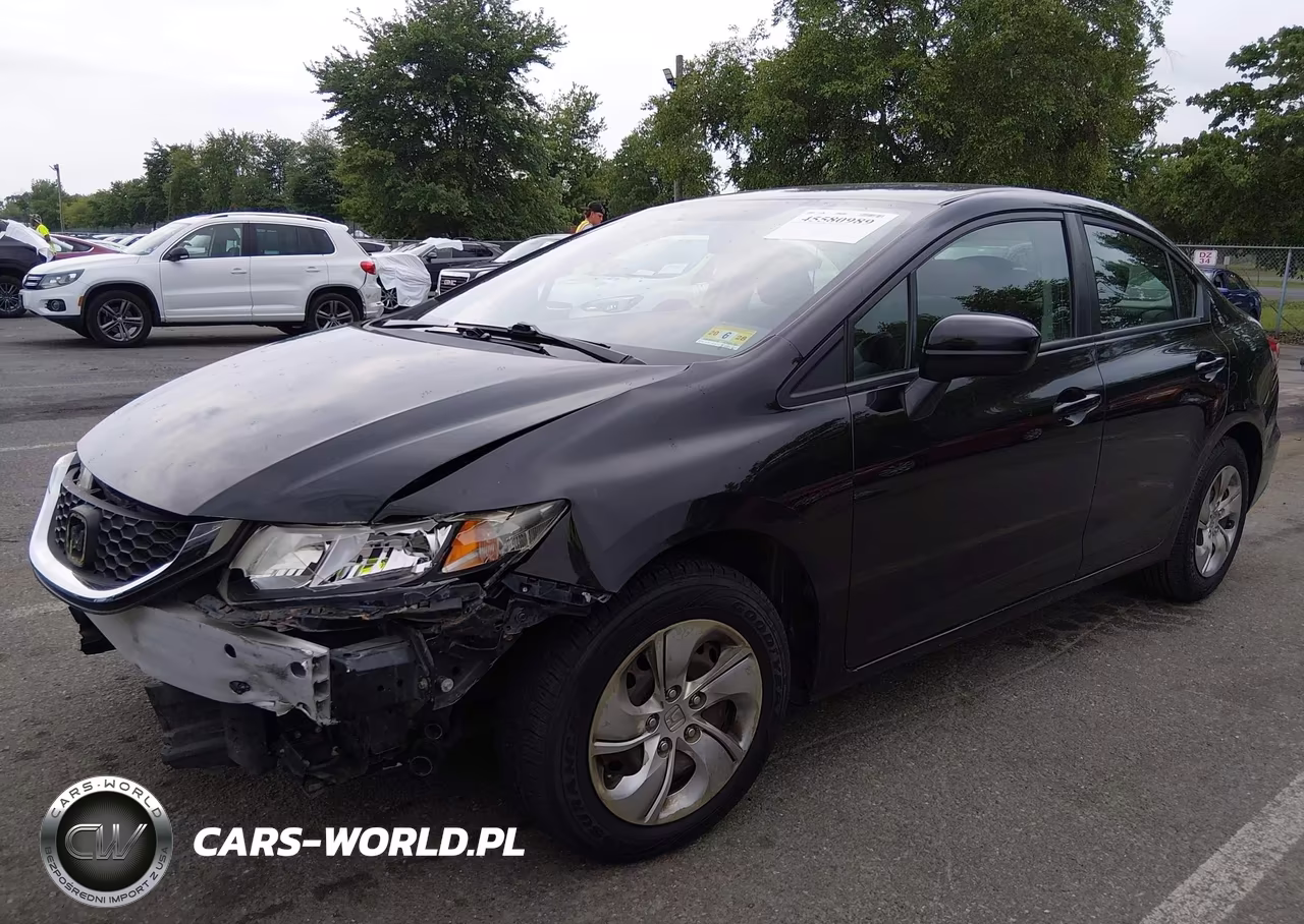 2014 Honda Civic Lx VIN:2HGFB2F54EH519026 - 2
