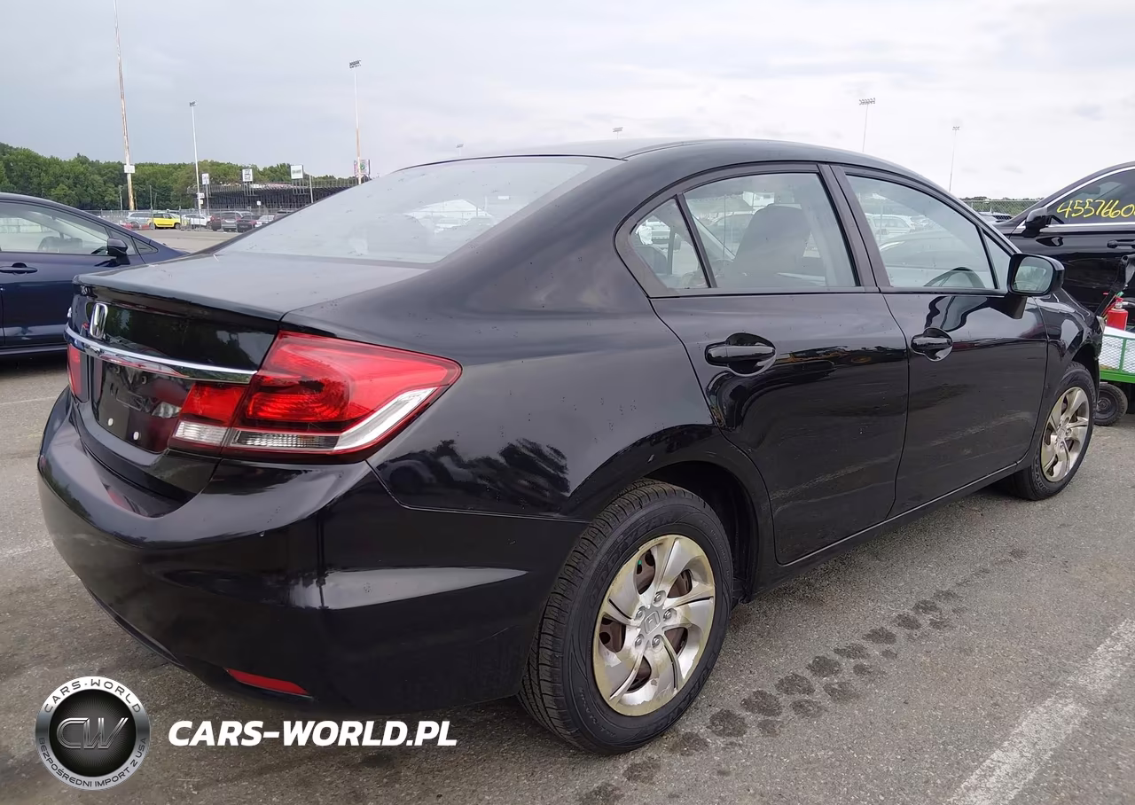 2014 Honda Civic Lx VIN:2HGFB2F54EH519026 - 4