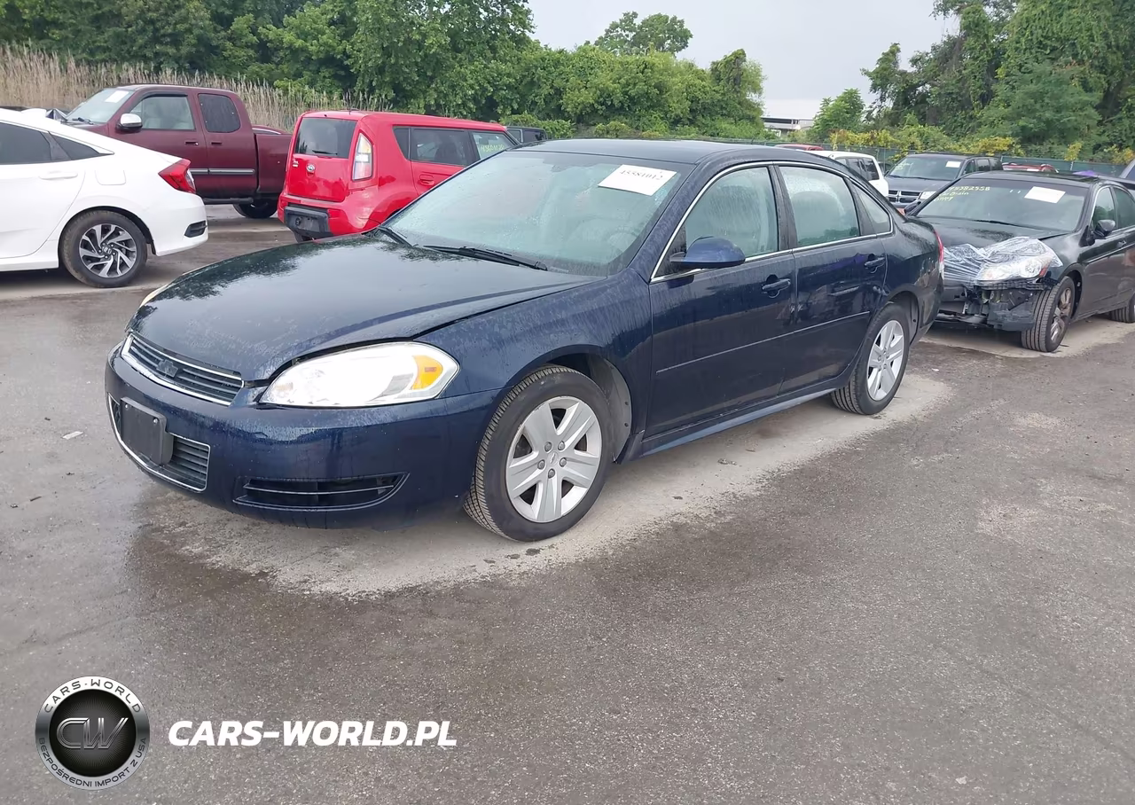 2011 Chevrolet Impala Ls VIN:2G1WA5EK7B1186747 - 2