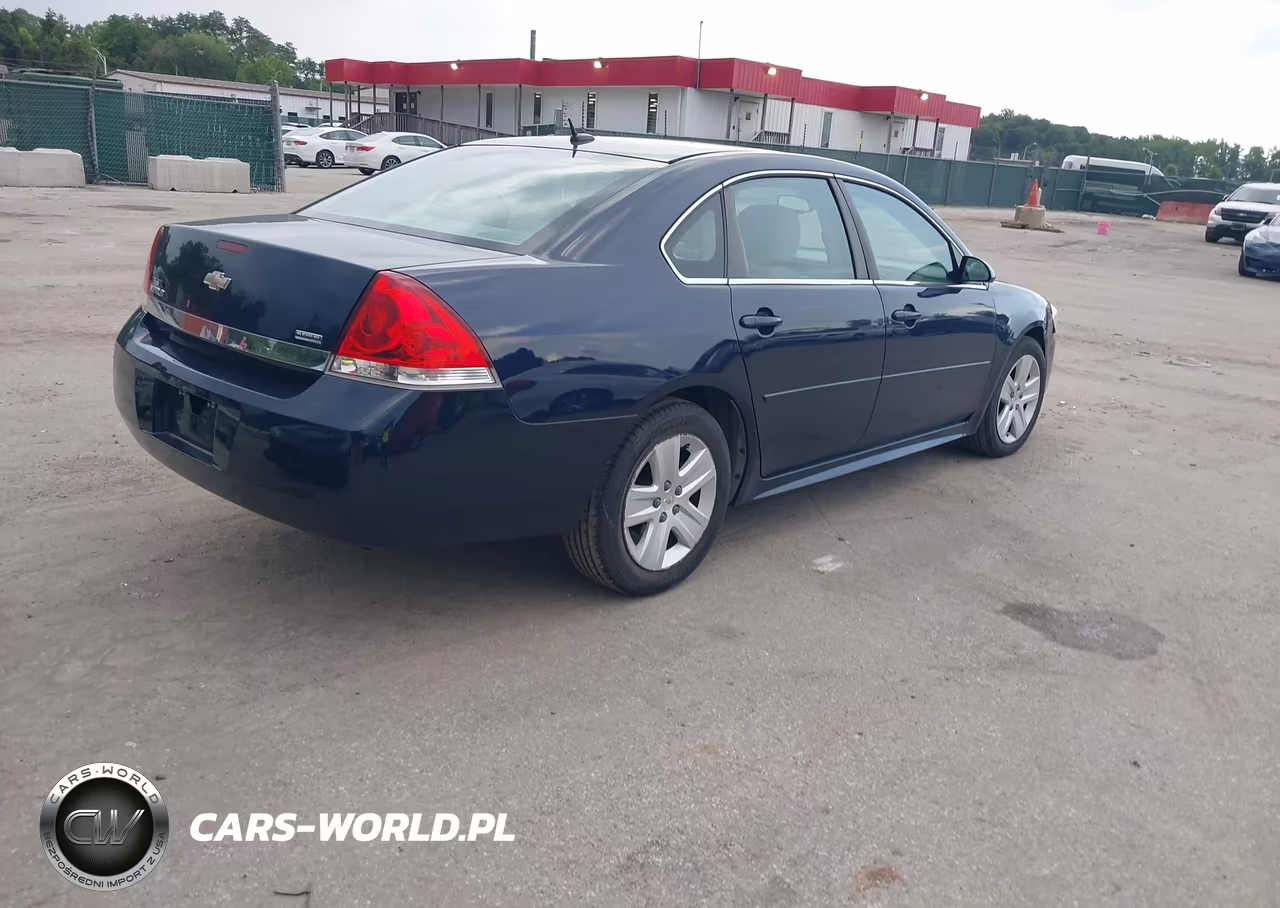 2011 Chevrolet Impala Ls VIN:2G1WA5EK7B1186747 - 4