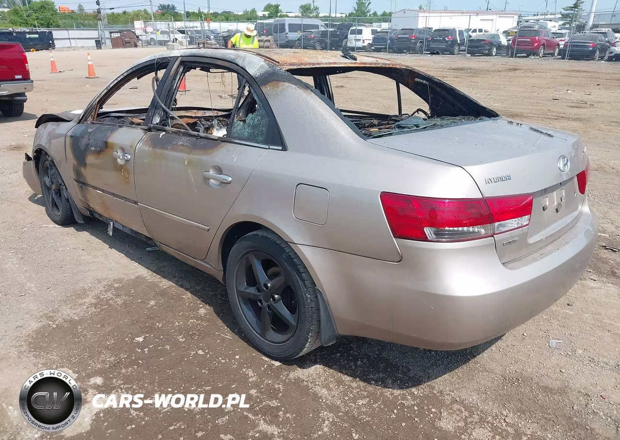 2008 Hyundai Sonata Limited-Se VIN:5NPEU46C28H311589 - 3