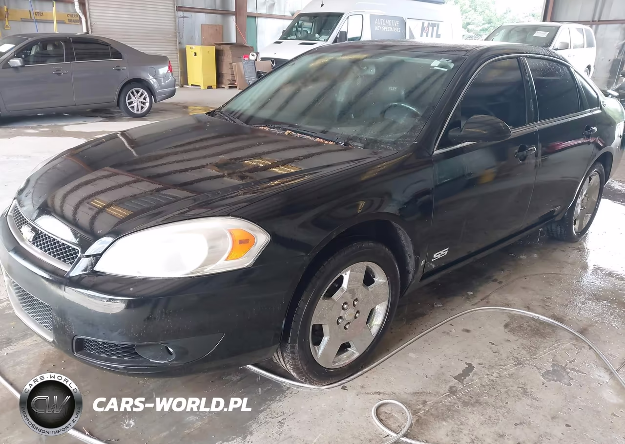 2008 Chevrolet Impala Ss VIN:2G1WD58C389125871 - 2