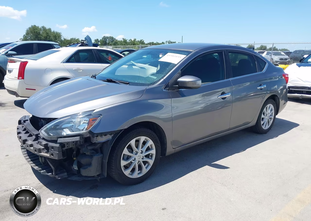 2019 Nissan Sentra Sv VIN:3N1AB7AP6KY341336 - 2