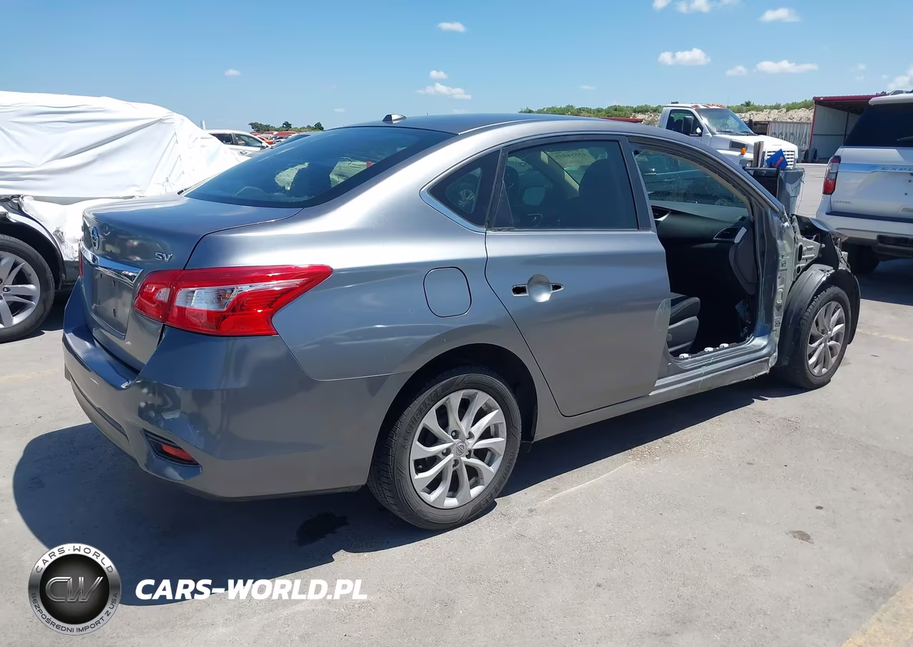 2019 Nissan Sentra Sv VIN:3N1AB7AP6KY341336 - 4