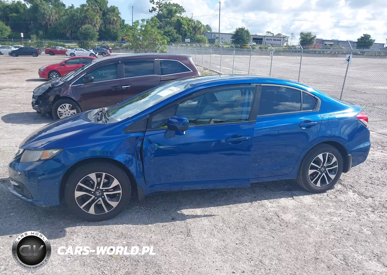 2014 Honda Civic Ex VIN:19XFB2F89EE269187 - 14