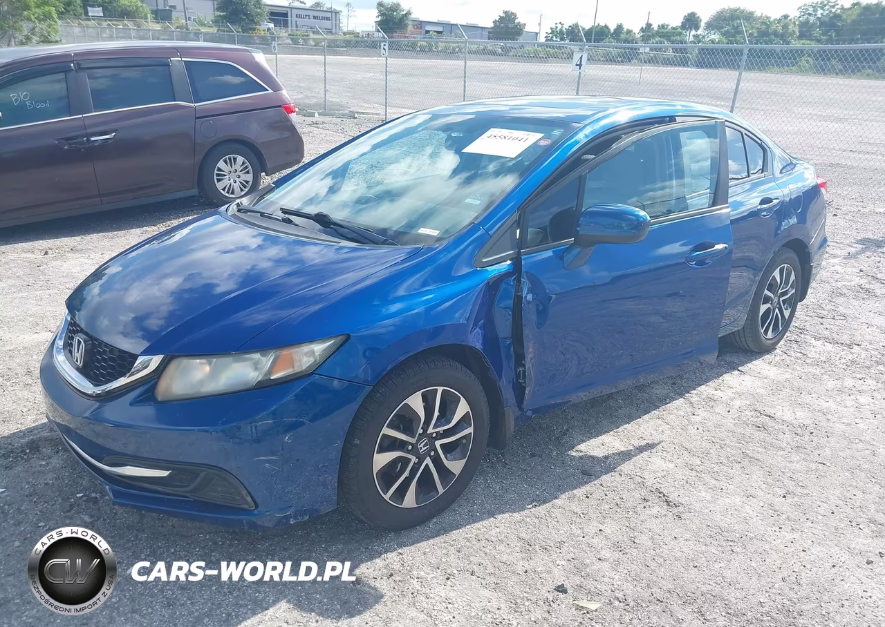 2014 Honda Civic Ex VIN:19XFB2F89EE269187 - 2