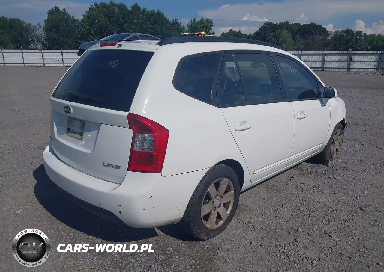 2008 Kia Rondo Lx V6 VIN:KNAFG526587151470 - 4