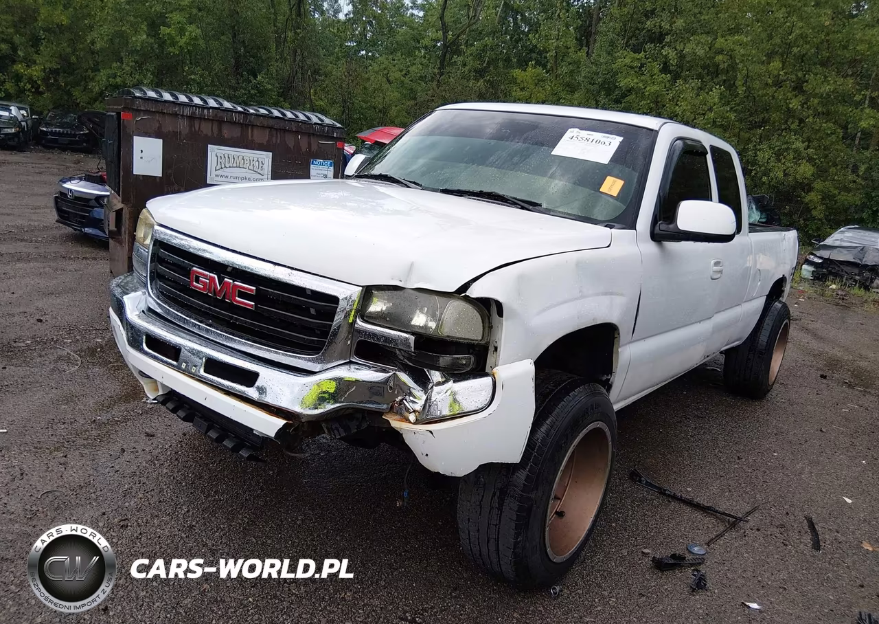 2003 GMC Sierra 1500 Sle VIN:1GTEK19V53E327487 - 2