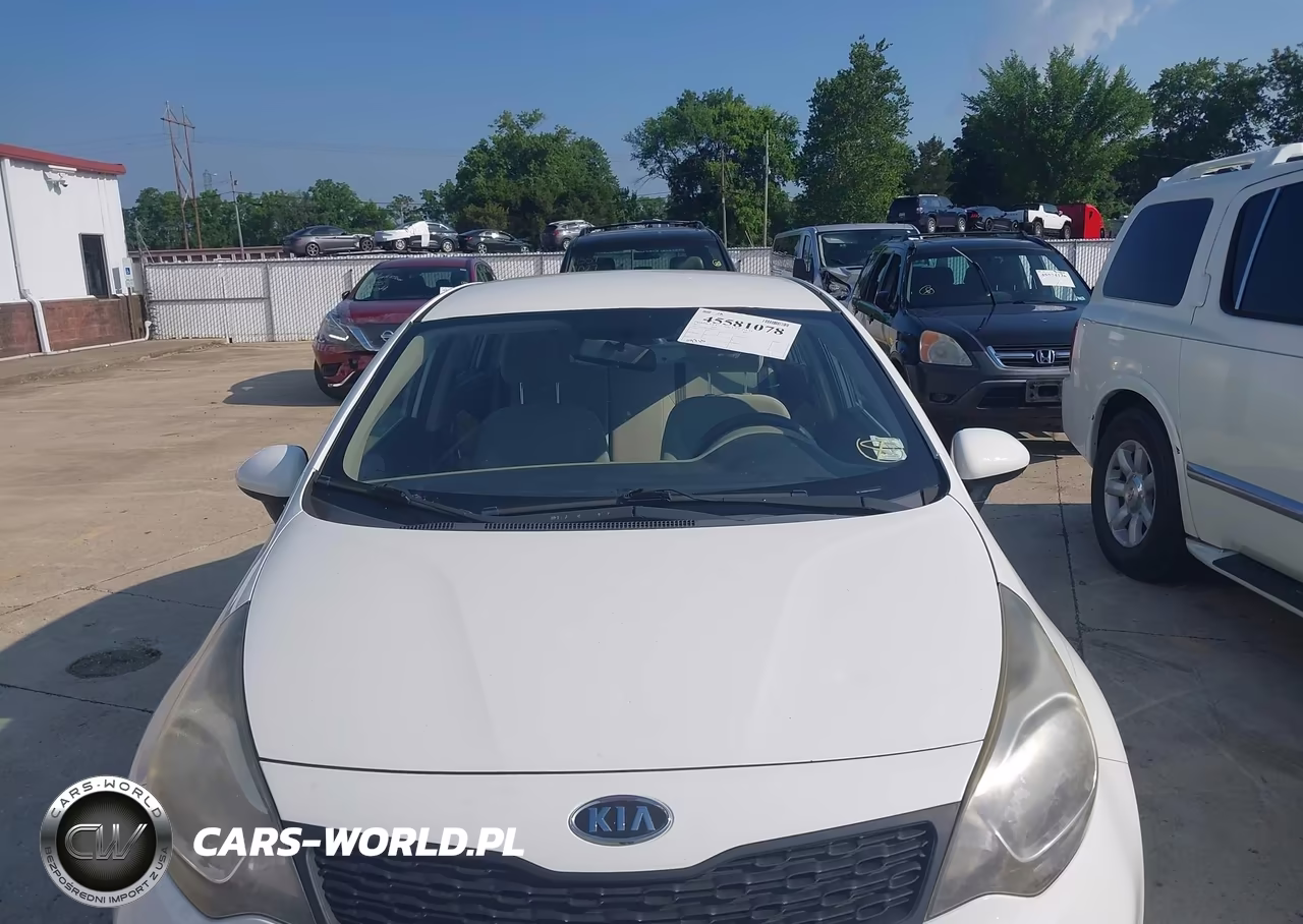 2012 Kia Rio Lx VIN:KNADM4A30C6076273 - 13
