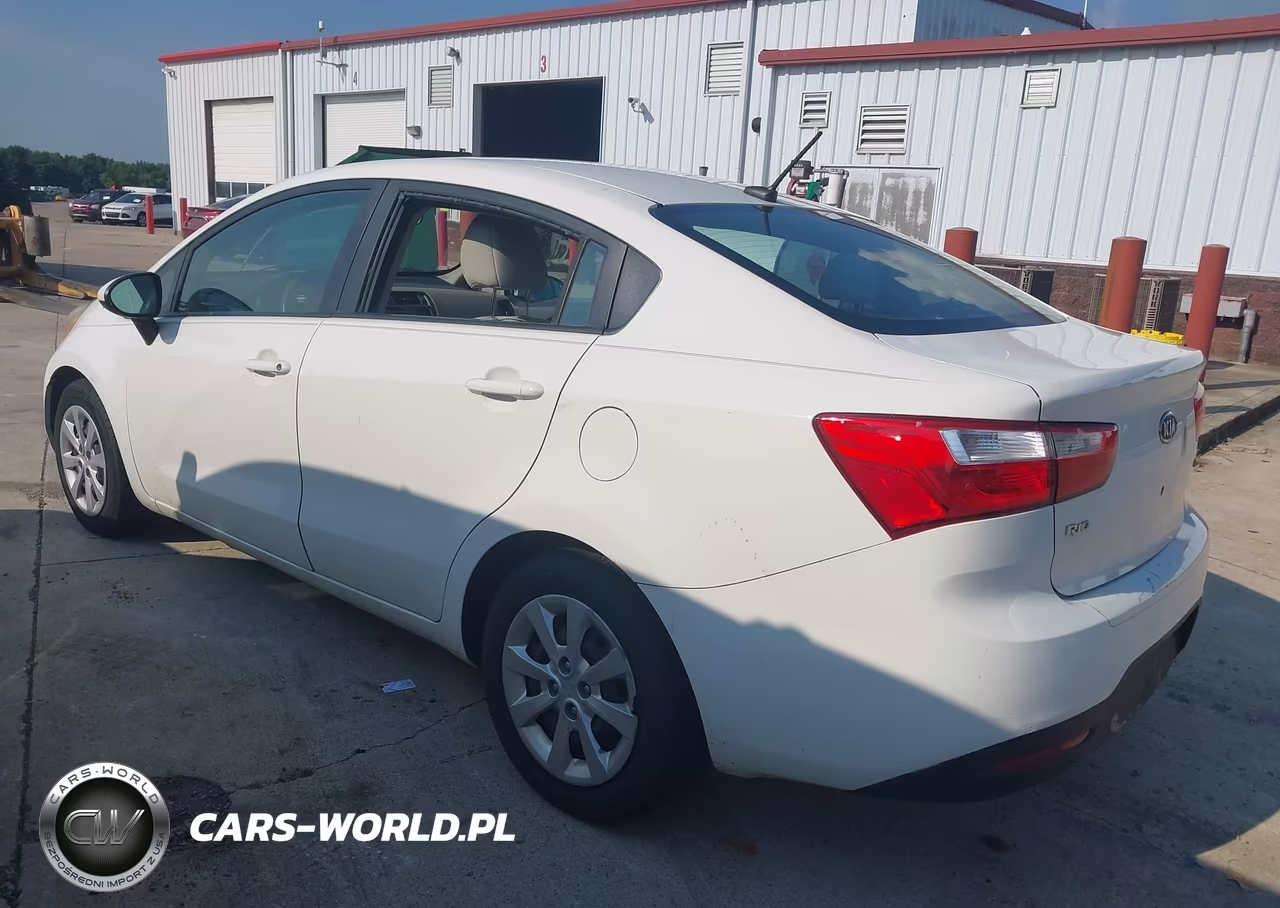 2012 Kia Rio Lx VIN:KNADM4A30C6076273 - 3
