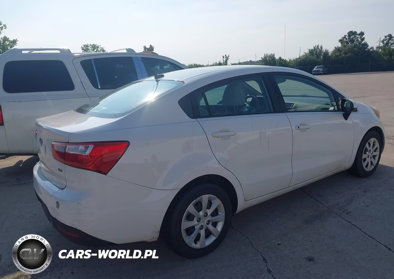 2012 Kia Rio Lx VIN:KNADM4A30C6076273 - 4