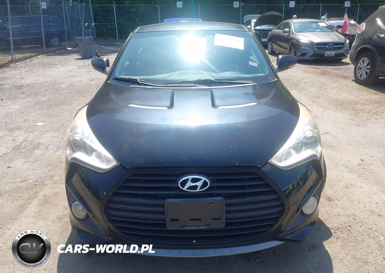 2014 Hyundai Veloster Turbo W-Black VIN:KMHTC6AE3EU199803 - 12