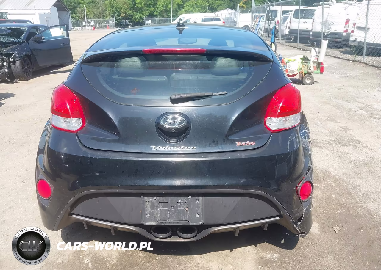 2014 Hyundai Veloster Turbo W-Black VIN:KMHTC6AE3EU199803 - 16