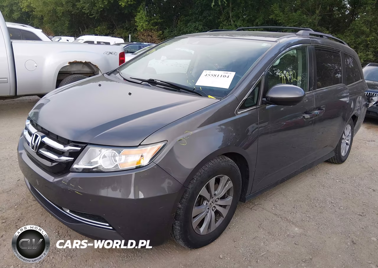 2017 Honda Odyssey Ex-L VIN:5FNRL5H69HB013895 - 2
