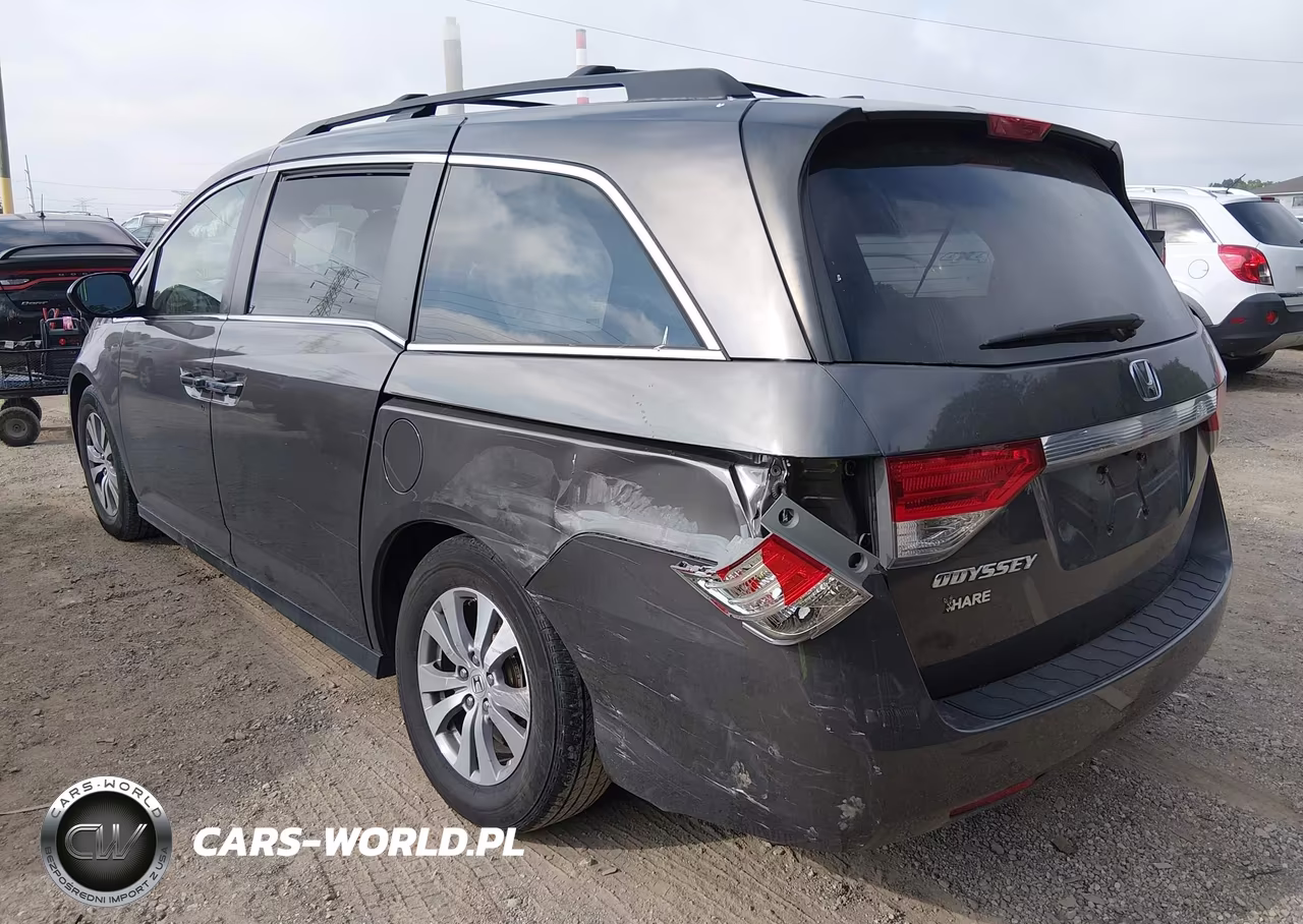 2017 Honda Odyssey Ex-L VIN:5FNRL5H69HB013895 - 3