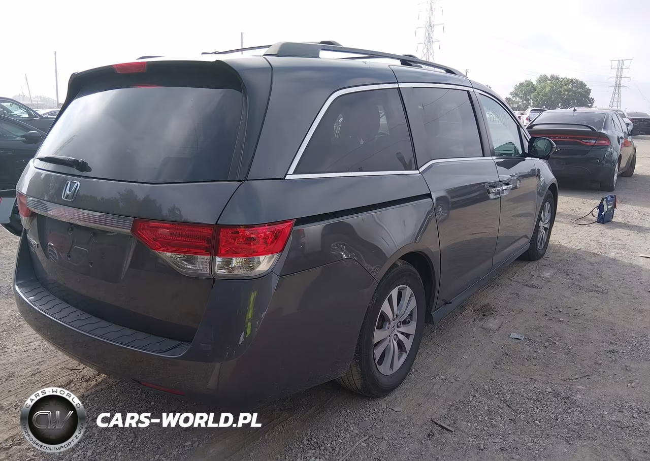 2017 Honda Odyssey Ex-L VIN:5FNRL5H69HB013895 - 4