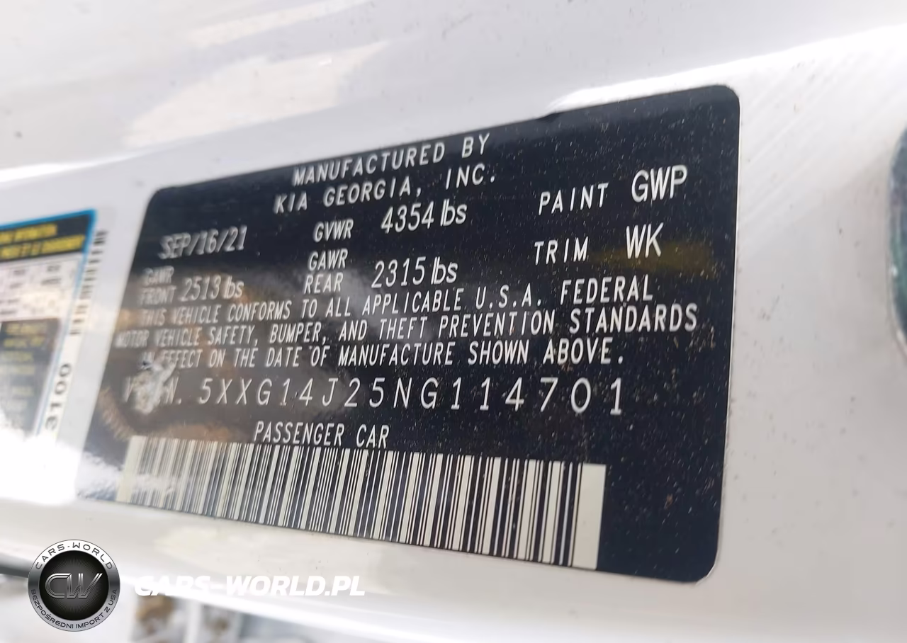 2022 Kia K5 Lxs VIN:5XXG14J25NG114701 - 9