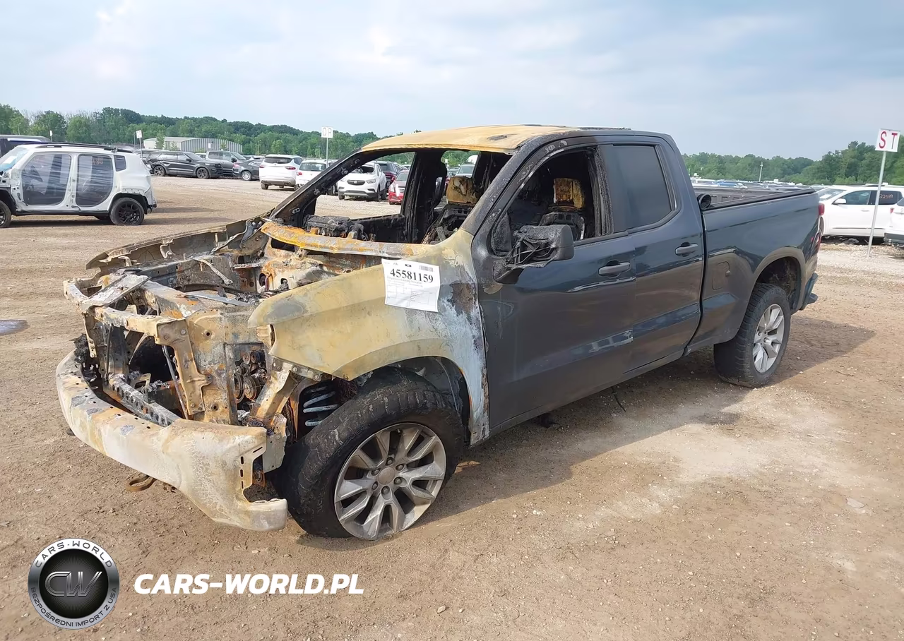 2021 Chevrolet Silverado 1500 4Wd Standard Bed Custom VIN:1GCRYBEK4MZ116048 - 2