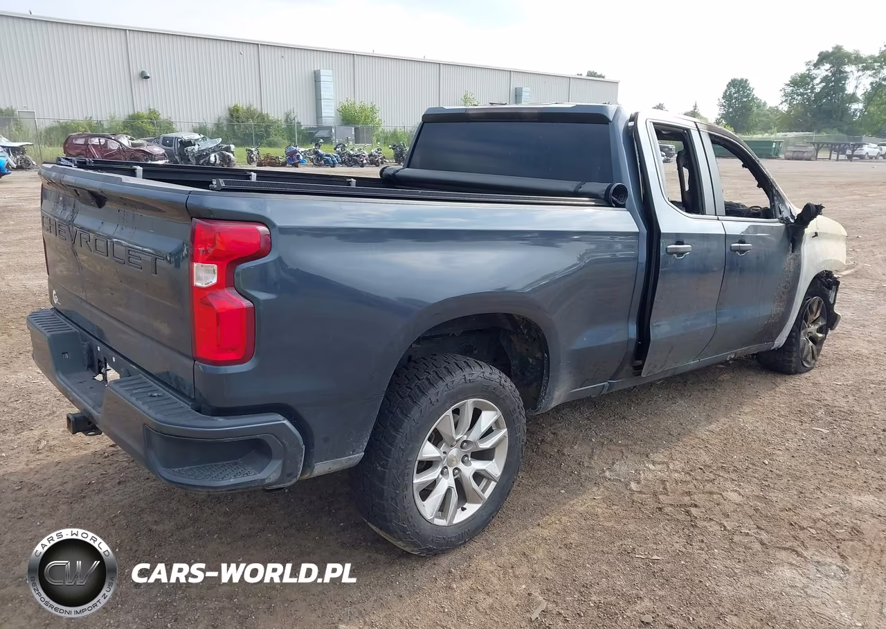 2021 Chevrolet Silverado 1500 4Wd Standard Bed Custom VIN:1GCRYBEK4MZ116048 - 4