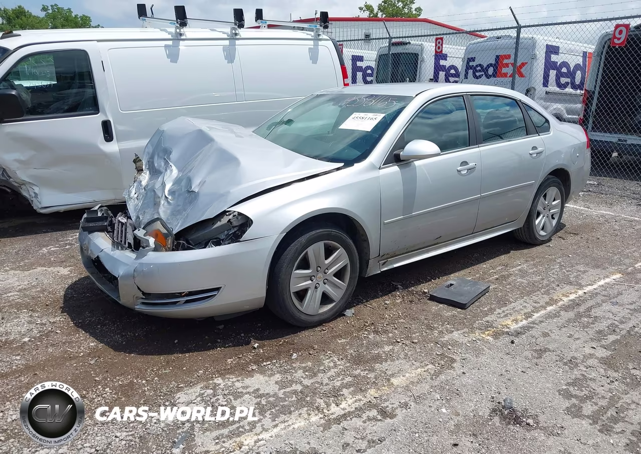 2011 Chevrolet Impala Ls VIN:2G1WA5EK8B1174283 - 2