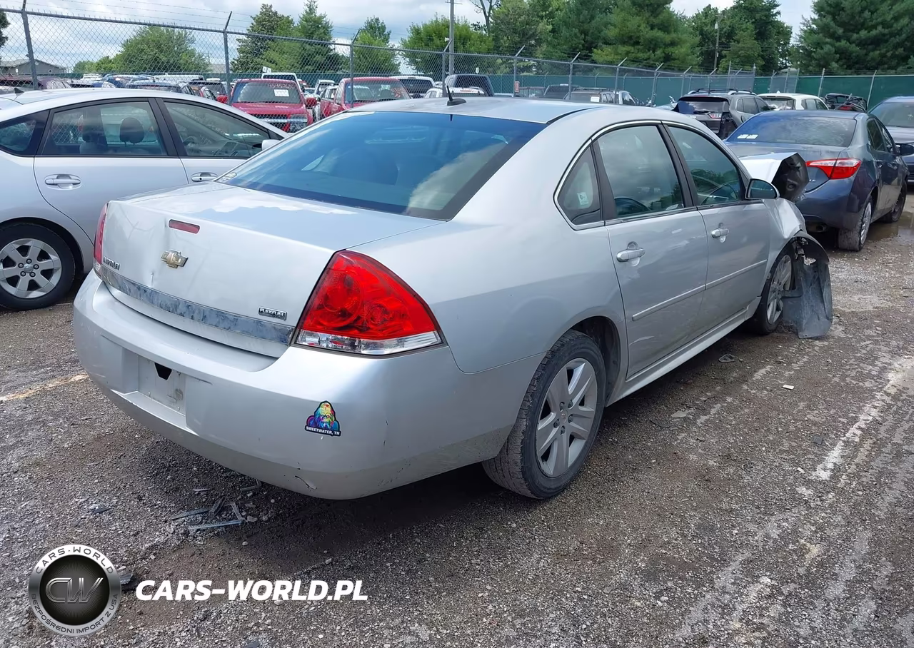2011 Chevrolet Impala Ls VIN:2G1WA5EK8B1174283 - 4