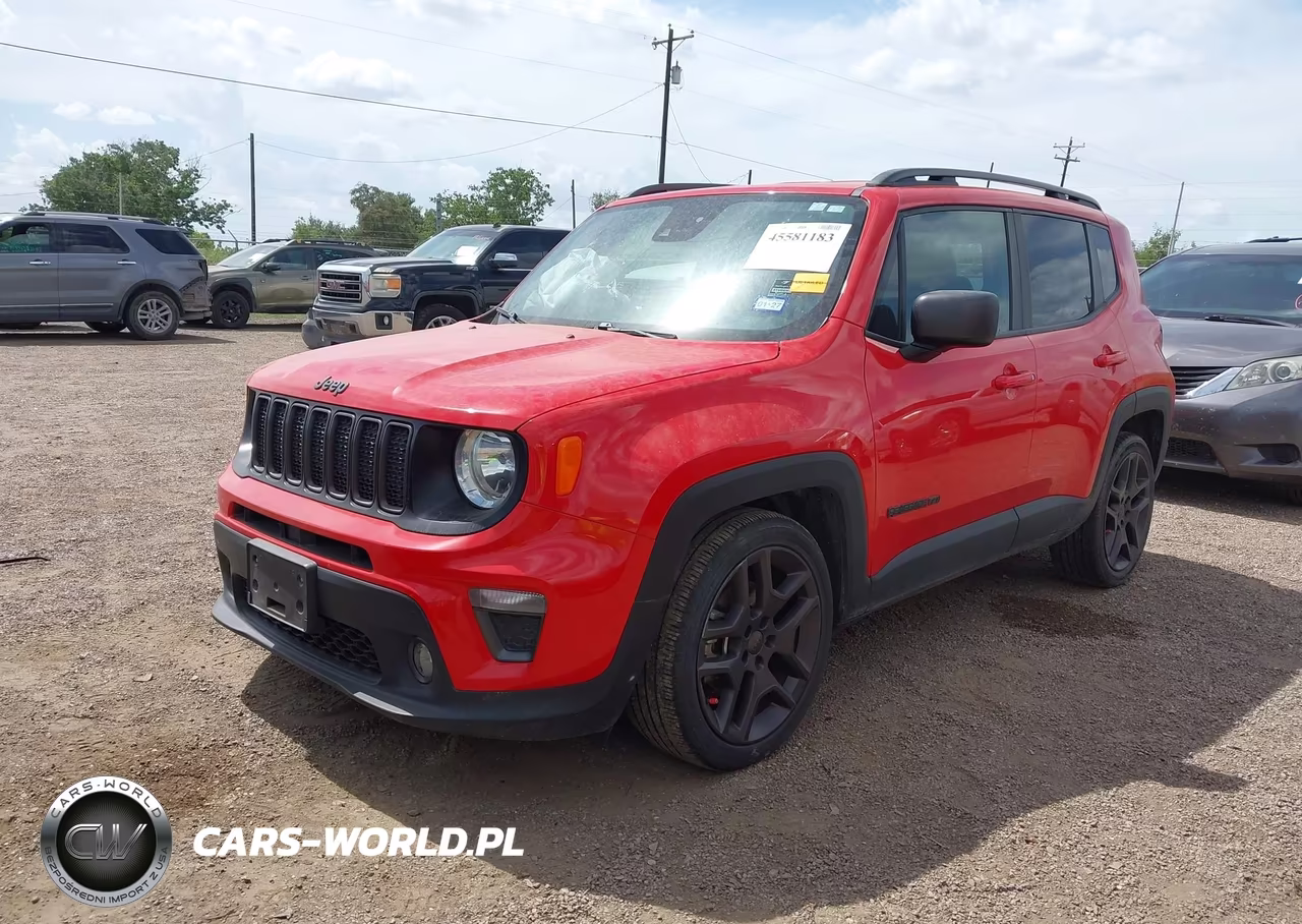 2021 Jeep Renegade Latitude Fwd VIN:ZACNJCBB4MPM94945 - 2