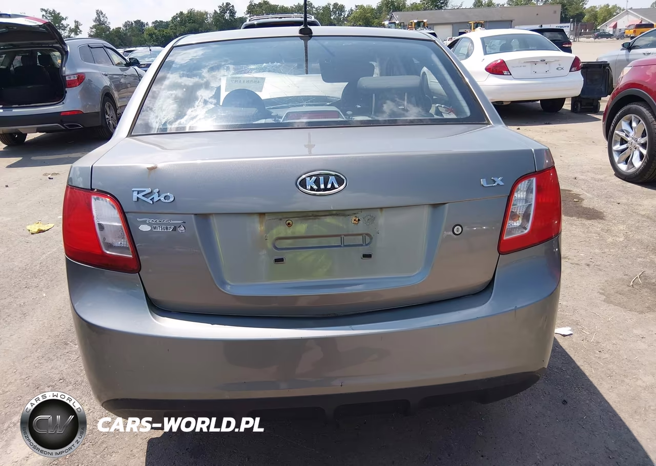 2010 Kia Rio Lx VIN:KNADH4A33A6635803 - 17