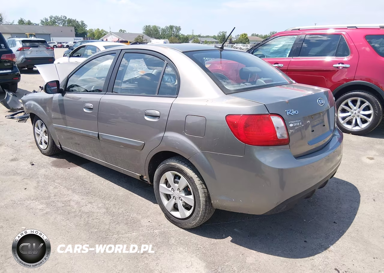 2010 Kia Rio Lx VIN:KNADH4A33A6635803 - 3