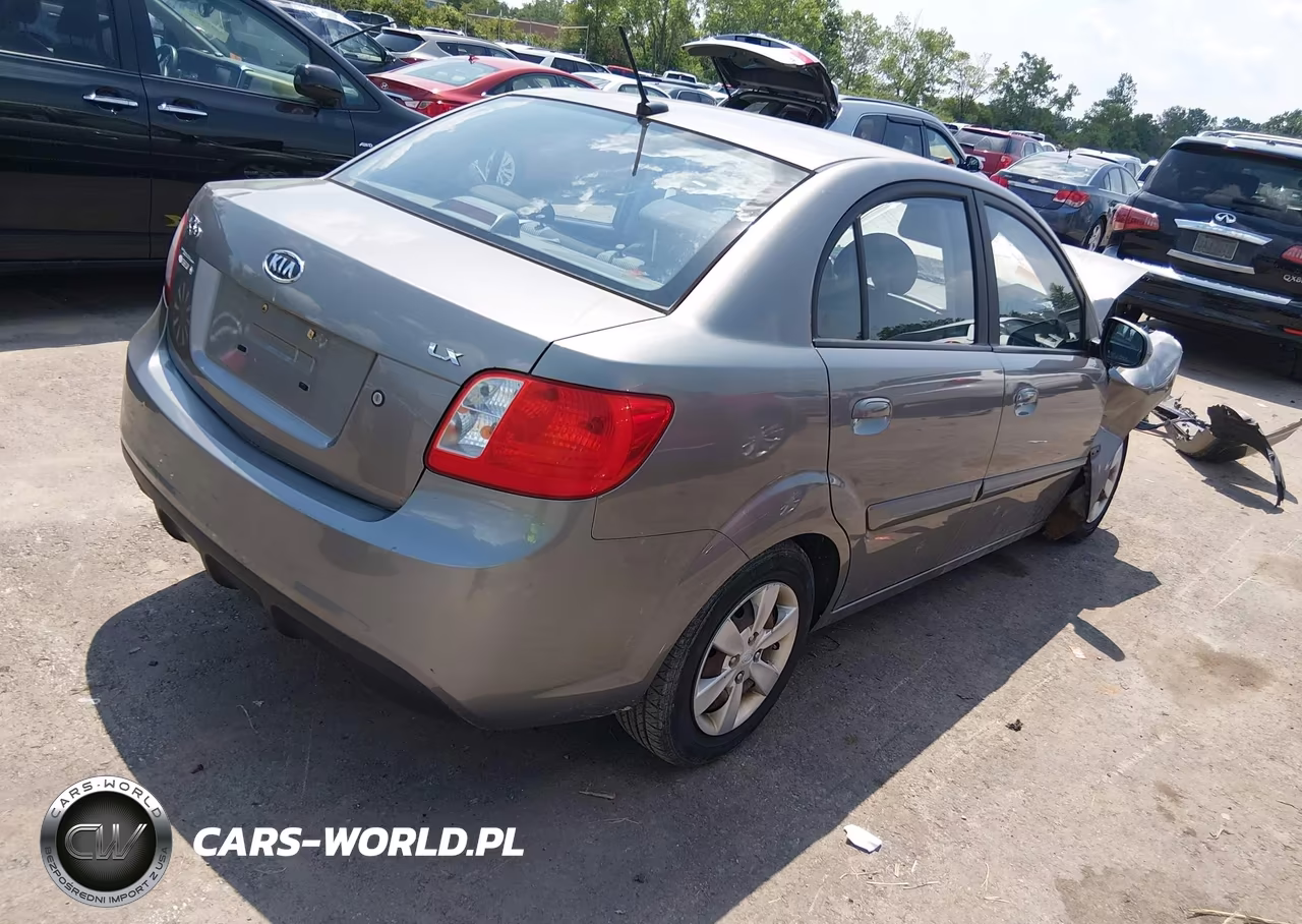 2010 Kia Rio Lx VIN:KNADH4A33A6635803 - 4