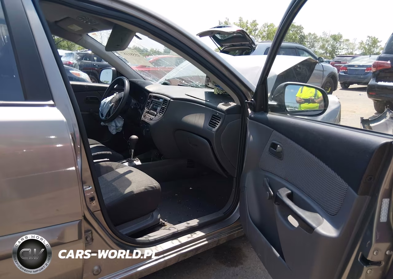 2010 Kia Rio Lx VIN:KNADH4A33A6635803 - 5