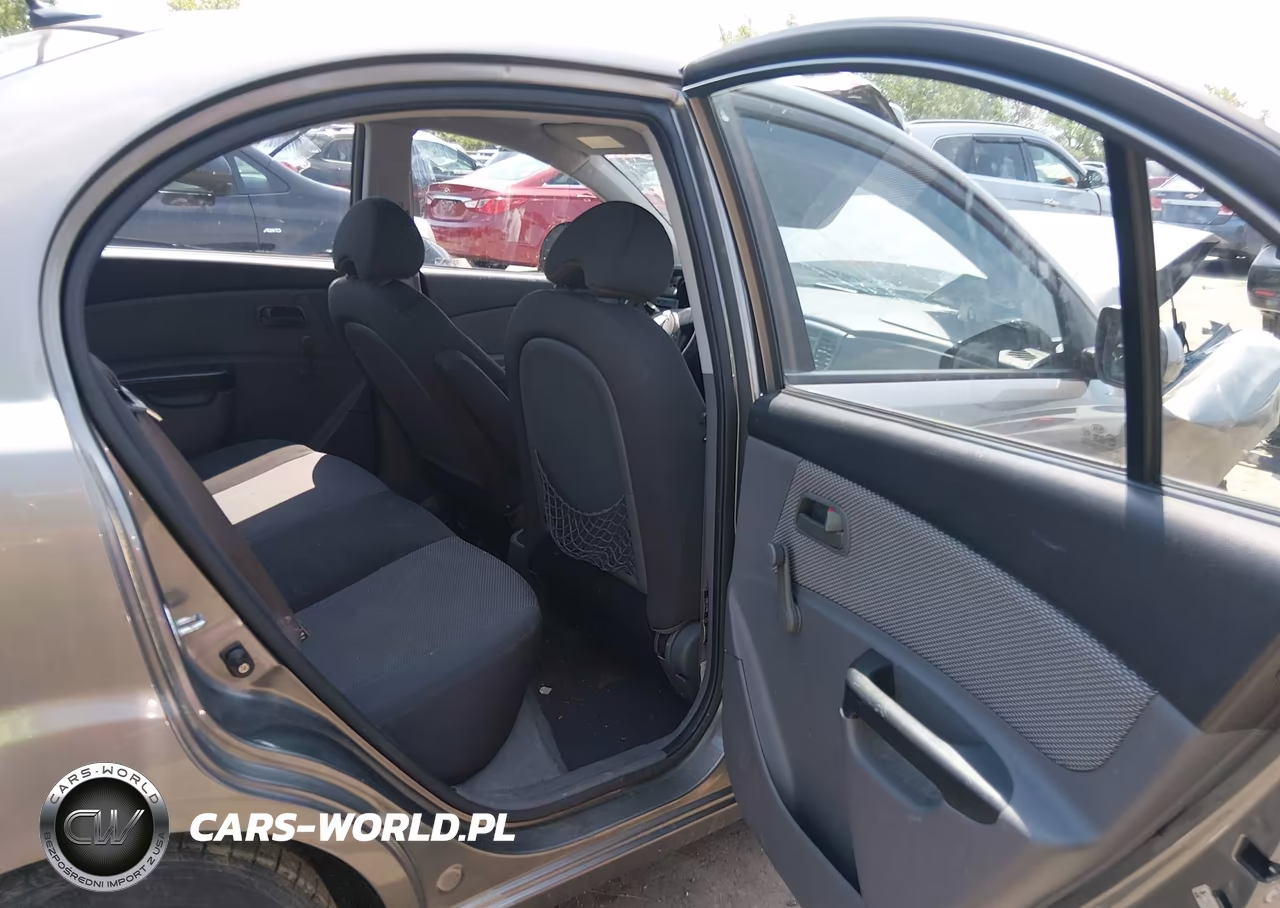 2010 Kia Rio Lx VIN:KNADH4A33A6635803 - 8
