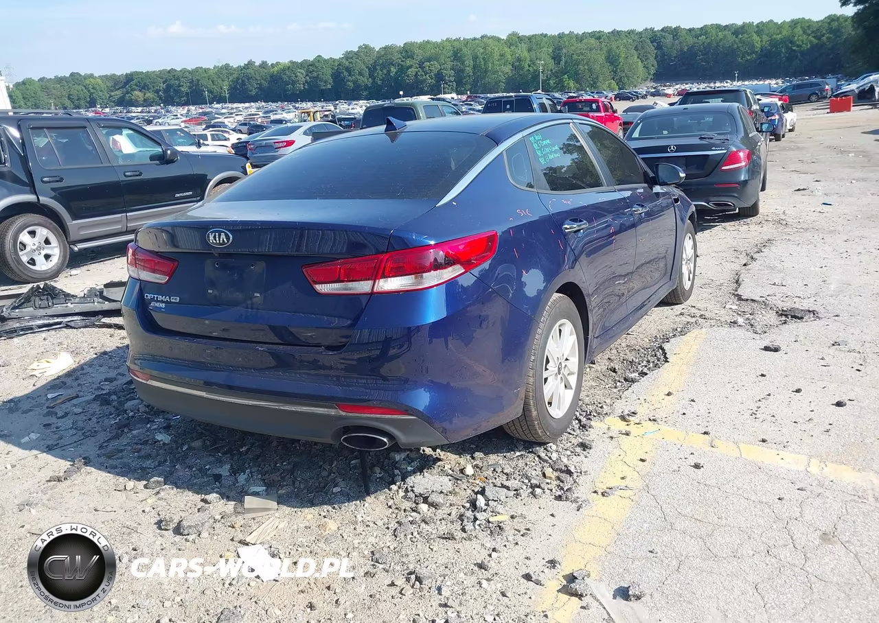 2018 Kia Optima Lx VIN:5XXGT4L32JG219996 - 4