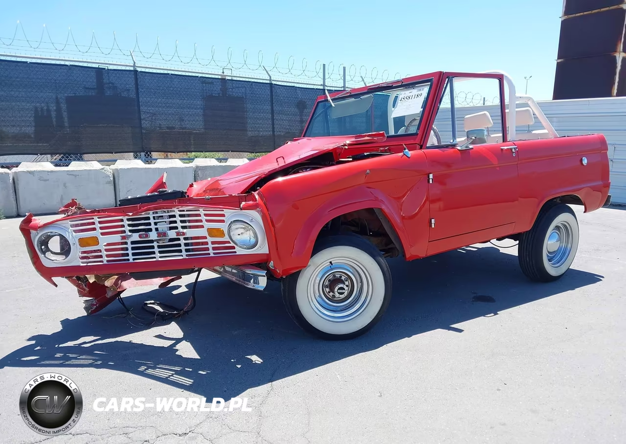 1967 Ford Bronco VIN:000000U15FLA15385 - 2