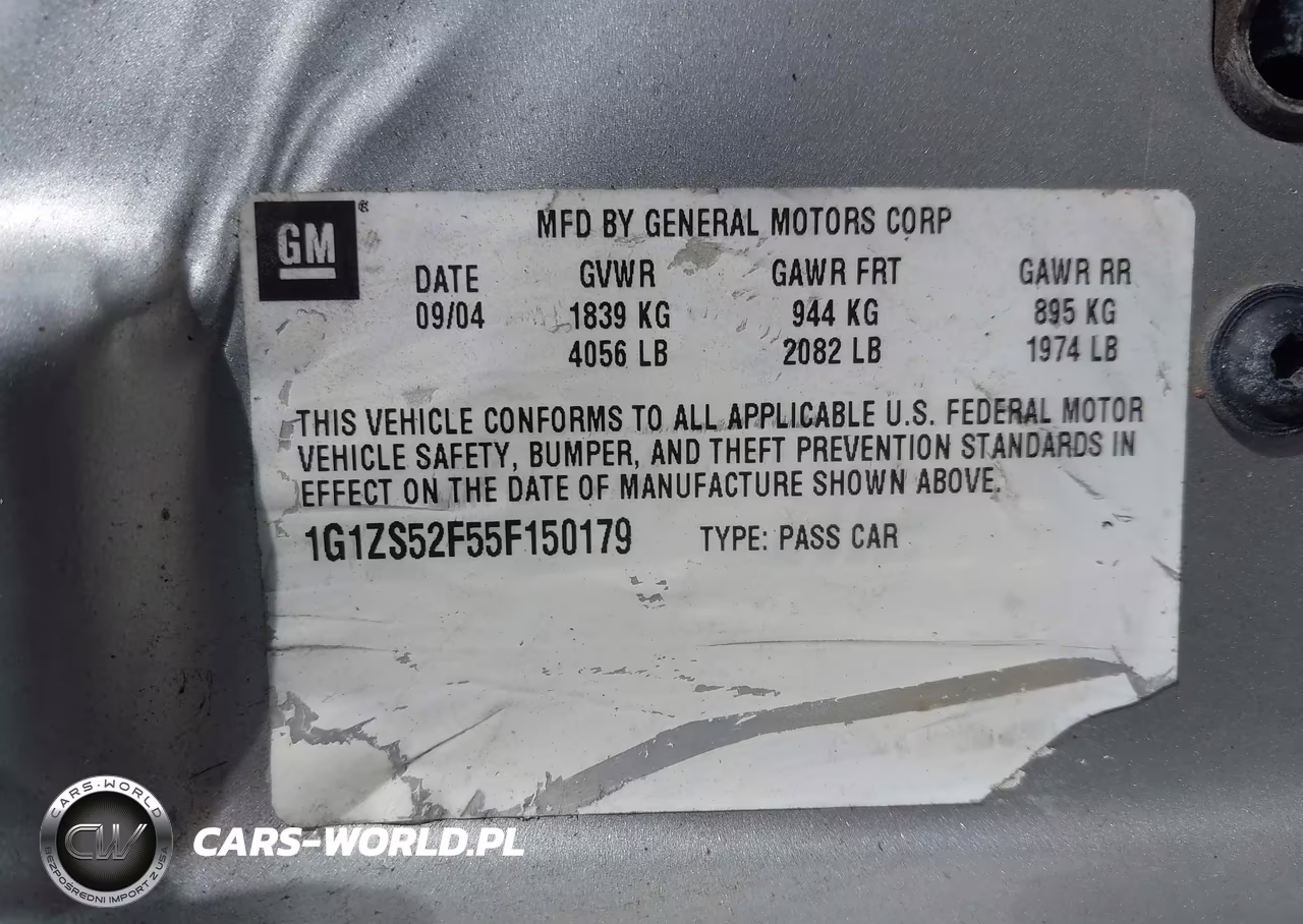 2005 Chevrolet Malibu VIN:1G1ZS52F55F150179 - 9
