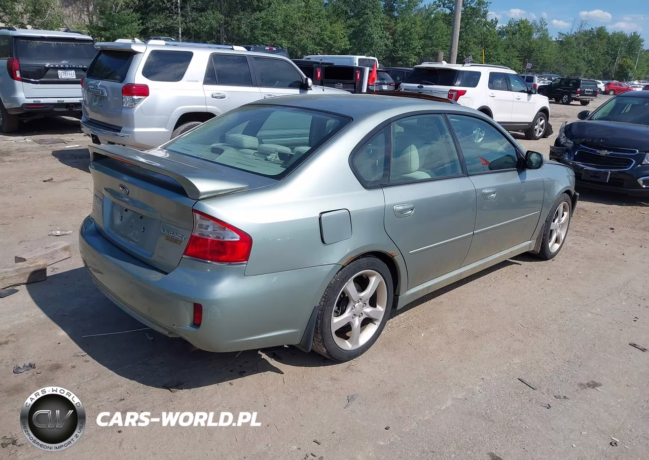 2009 Subaru Legacy 2.5I VIN:4S3BL616897224191 - 3