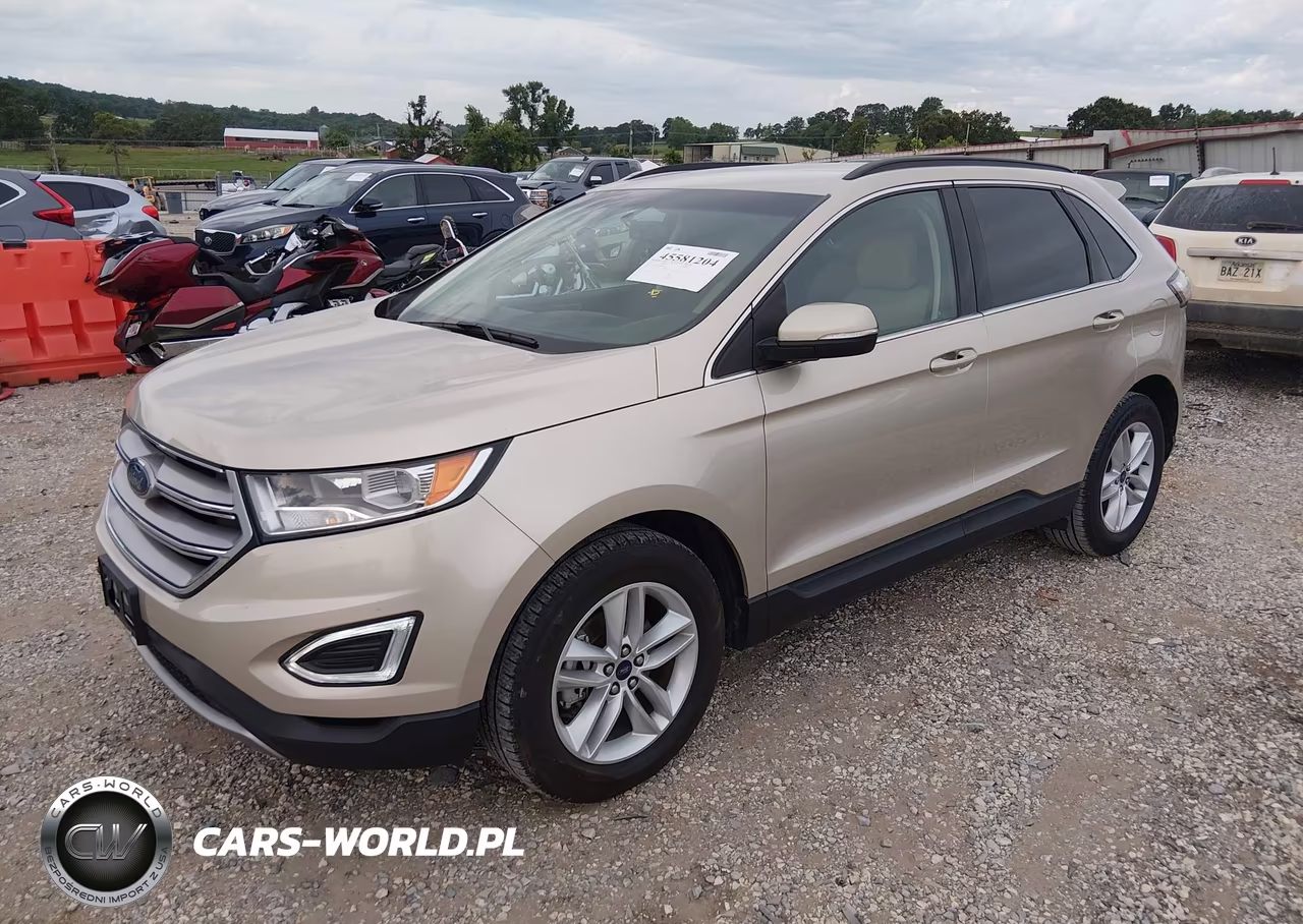 2018 Ford Edge Sel VIN:2FMPK3J91JBB09991 - 2