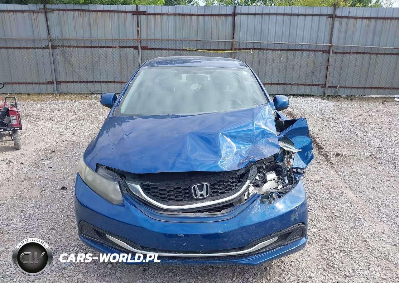 2013 Honda Civic Lx VIN:19XFB2F57DE088304 - 12