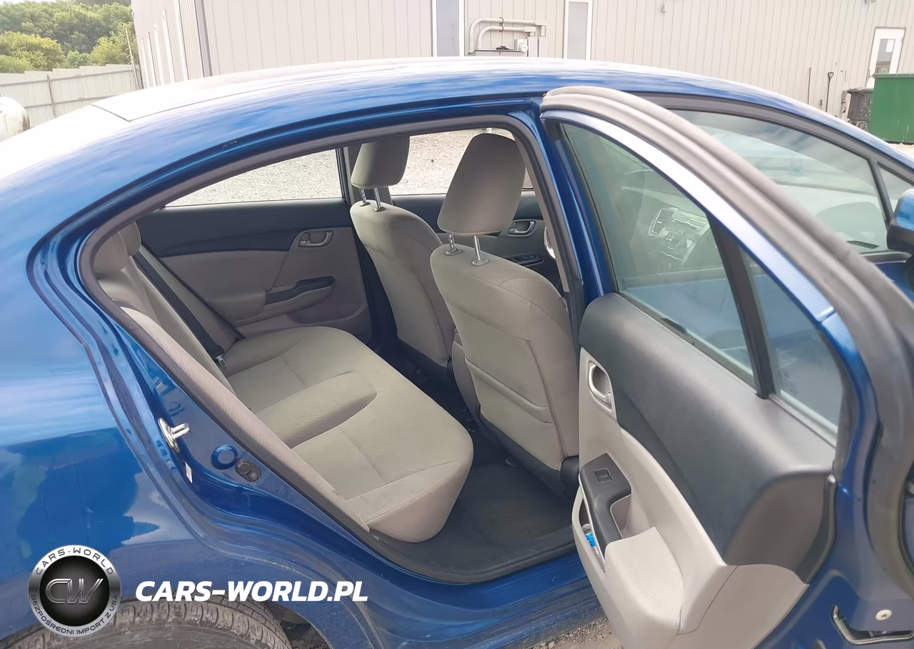2013 Honda Civic Lx VIN:19XFB2F57DE088304 - 8