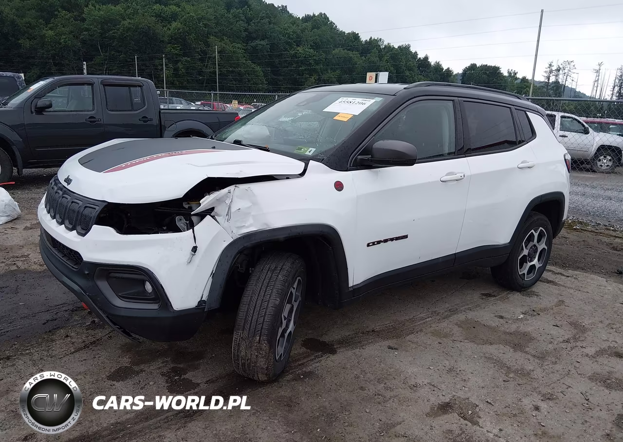 2022 Jeep Compass Trailhawk 4X4 VIN:3C4NJDDB8NT154830 - 2