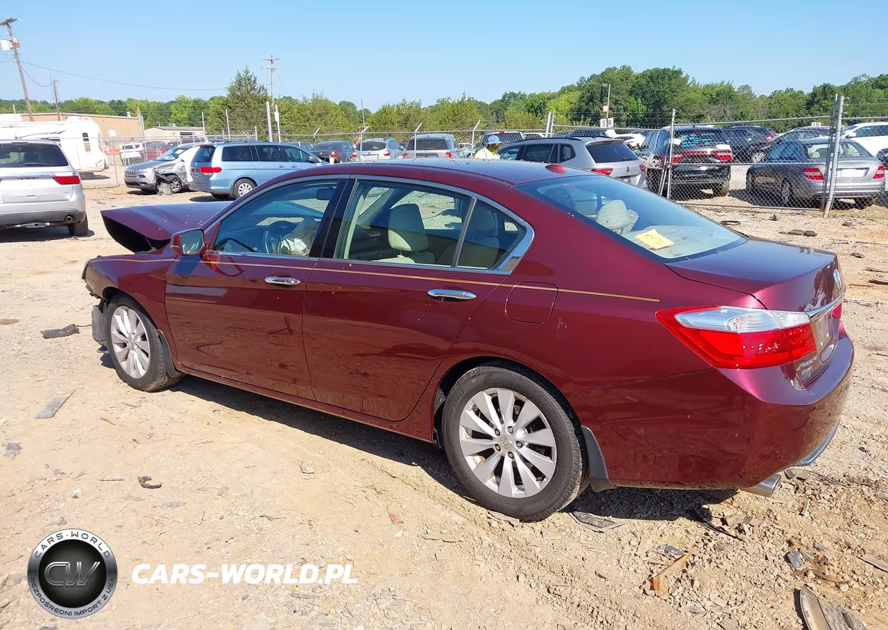 2015 Honda Accord Ex-L V-6 VIN:1HGCR3F84FA025490 - 3