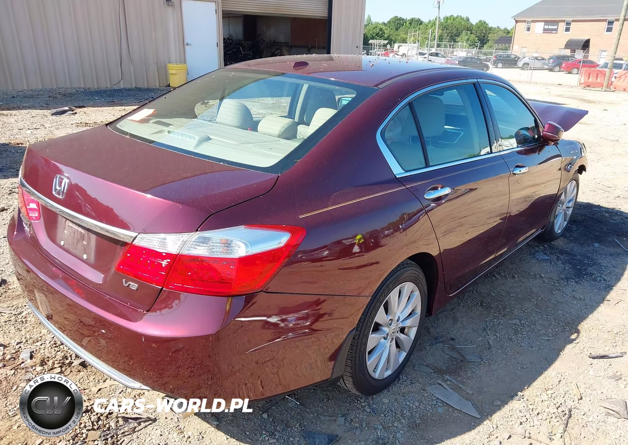 2015 Honda Accord Ex-L V-6 VIN:1HGCR3F84FA025490 - 4