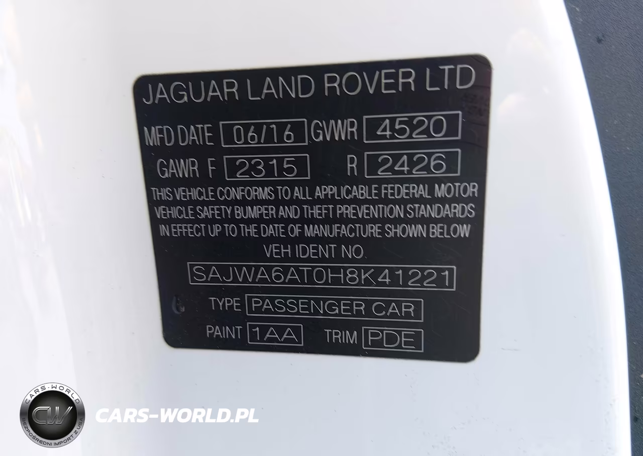 2017 Jaguar F-Type Premium VIN:SAJWA6AT0H8K41221 - 9