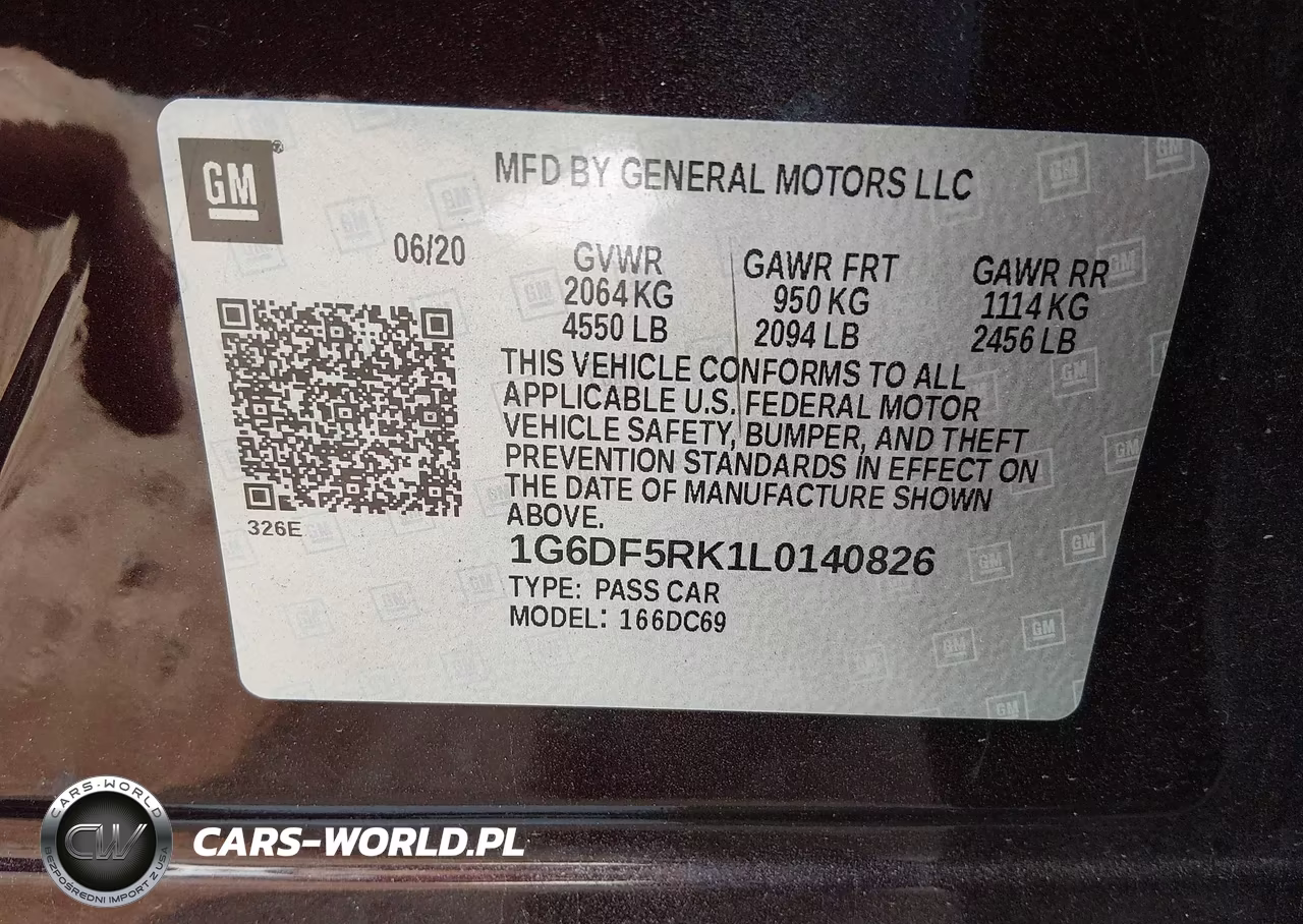 2020 Cadillac Ct4 Premium Luxury VIN:1G6DF5RK1L0140826 - 9