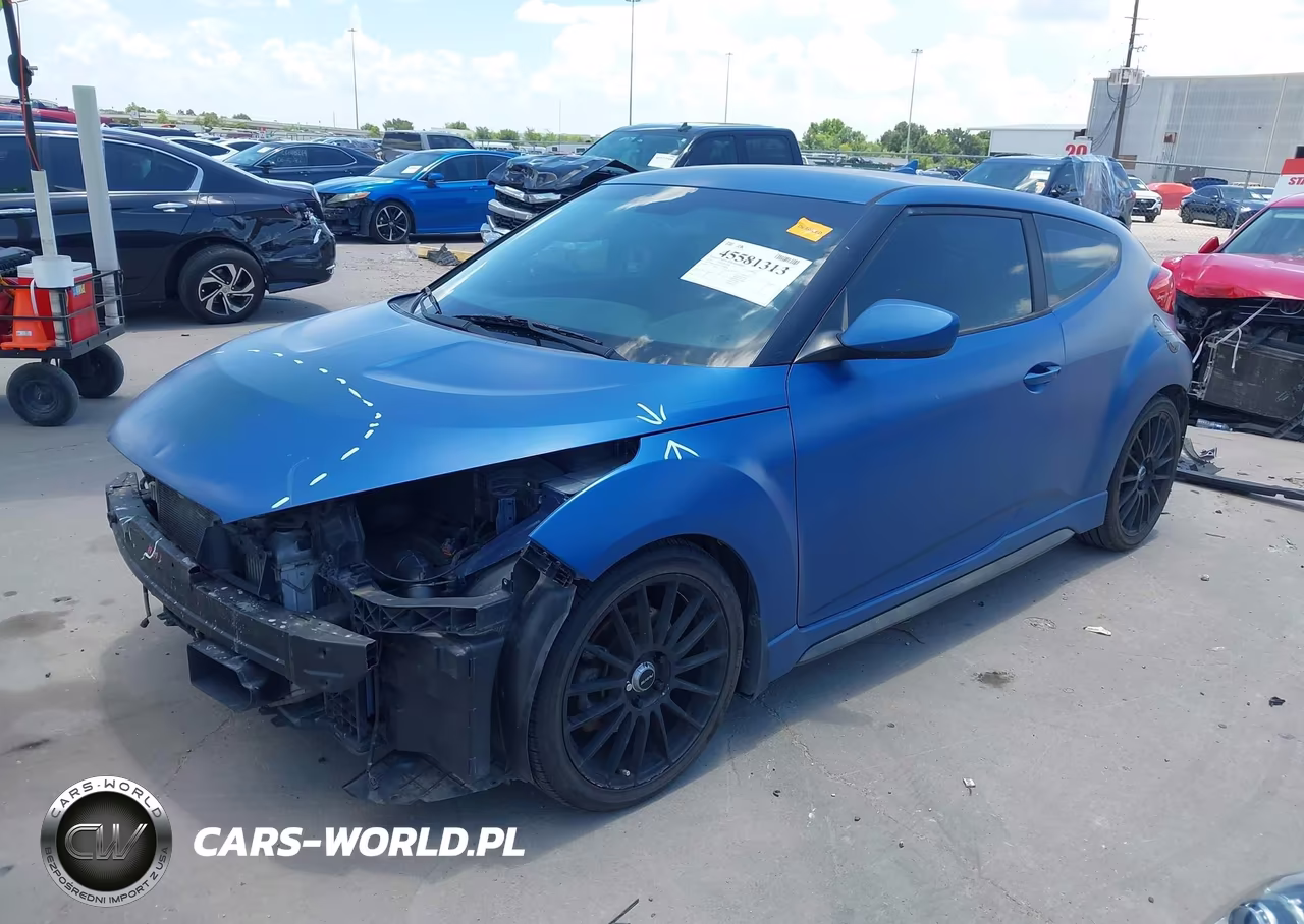 2016 Hyundai Veloster Turbo Rally Edition VIN:KMHTC6AE0GU258406 - 2