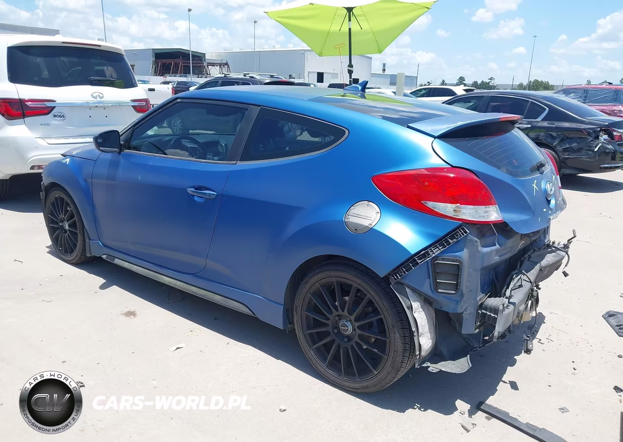 2016 Hyundai Veloster Turbo Rally Edition VIN:KMHTC6AE0GU258406 - 3