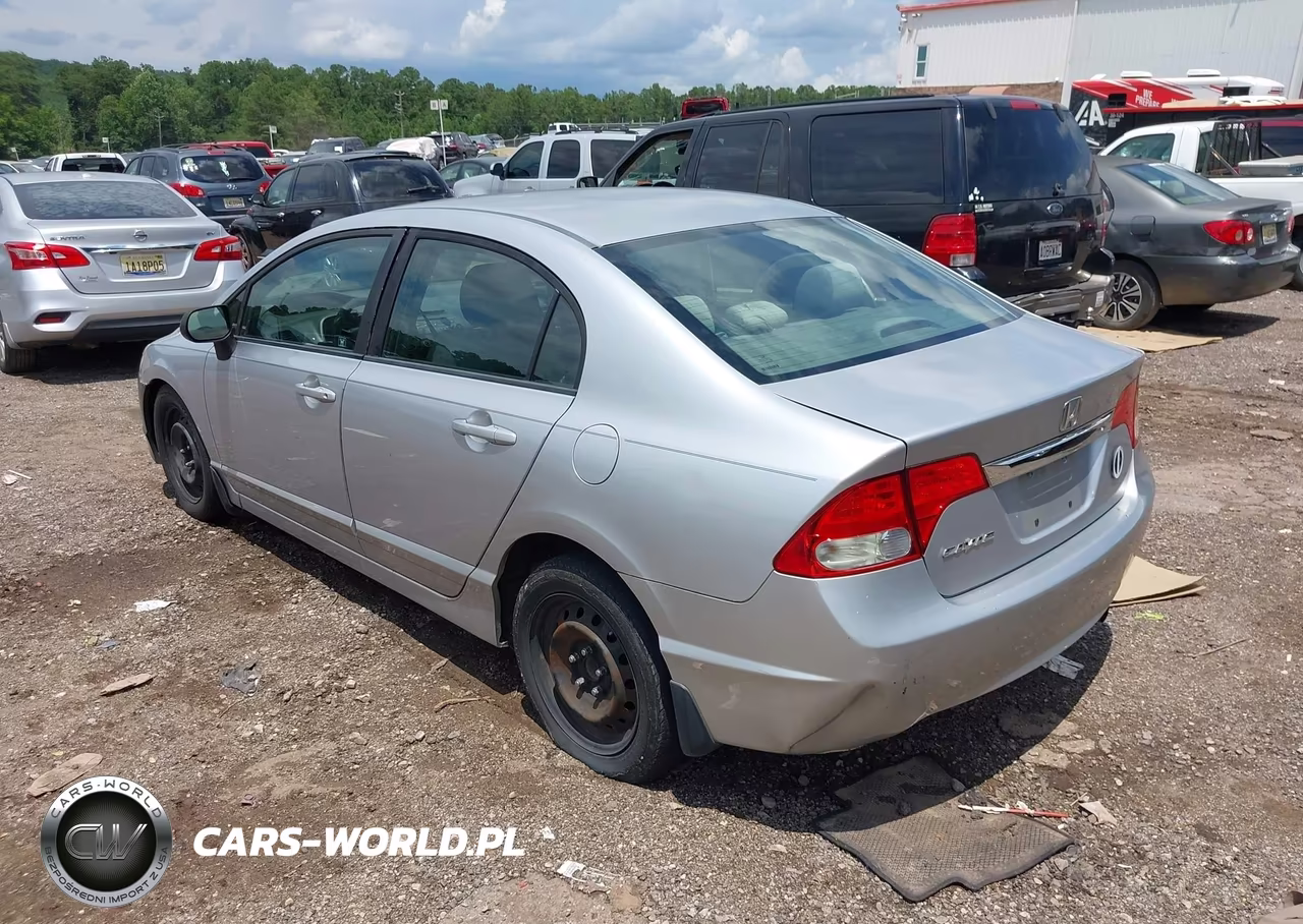 2011 Honda Civic Lx VIN:19XFA1F53BE039739 - 3