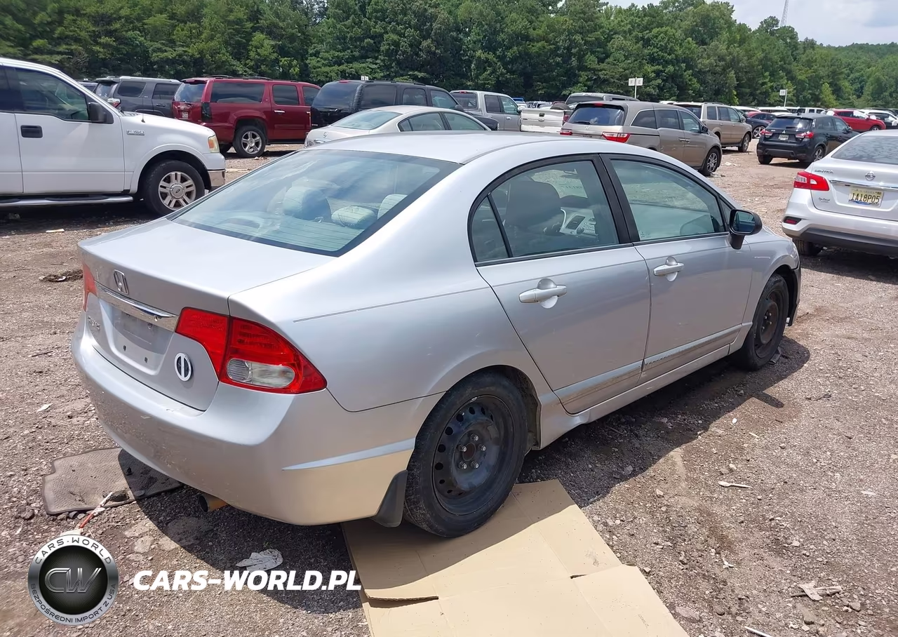 2011 Honda Civic Lx VIN:19XFA1F53BE039739 - 4