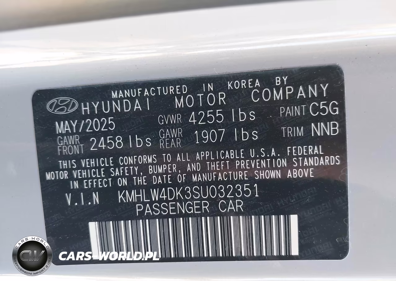 2025 Hyundai Elantra N VIN:KMHLW4DK3SU032351 - 9